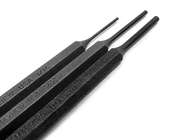 Mcarbo Armorer Punch Set 3 Pieces 1/16″-3/32″-1/8″
